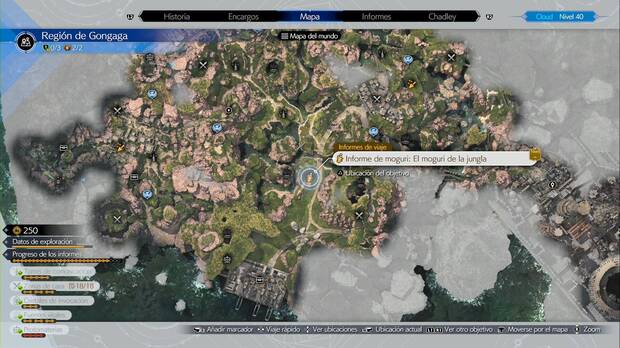 Final Fantasy VII Rebirth - Ubicación del moguri de la jungla