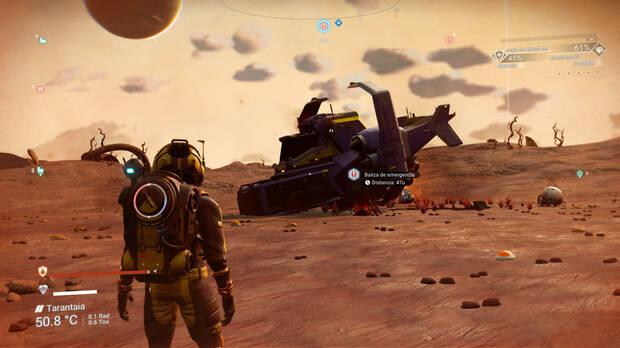 No Man's Sky - Cómo encontrar y quedarte con naves estrelladas