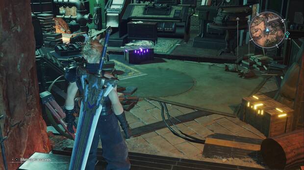 Final Fantasy VII Rebirth - Armas de Cait Sith: cofre con el megáfono de cristal