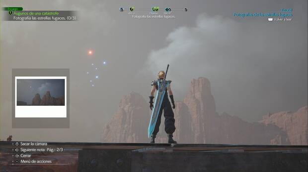Final Fantasy VII Rebirth - Augurios de una catástrofe: punto donde sacar la primera foto