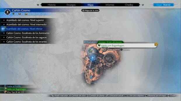 Final Fantasy VII Rebirth - El latir del planeta: ubicación de la misión