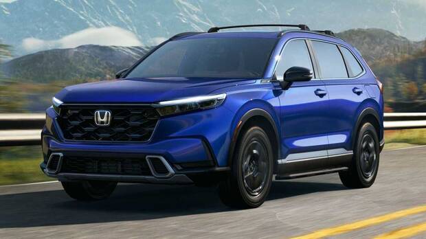 Imagen promocional del CR-V de hidrógeno de Honda