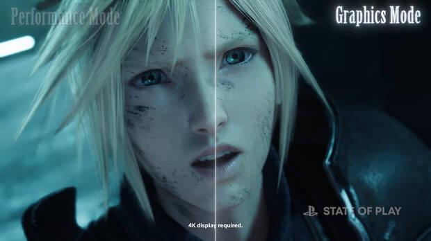 Final Fantasy VII Rebirth, modos Grficos y Rendimiento