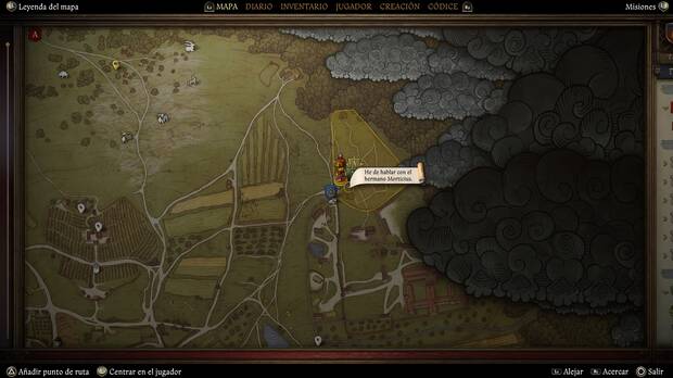 Kingdom Come: Deliverance 2 - Localización en el mapa de la misión secundaria No sois sino polvo...