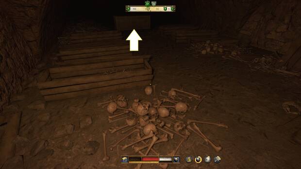 Kingdom Come: Deliverance 2 - Localización de la tumba de sir Valentín en la cripta