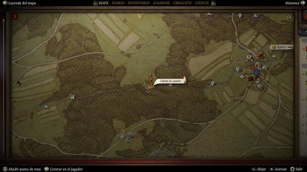 Kingdom Come: Deliverance 2 - Localización en el mapa de la misión secundaria La herencia