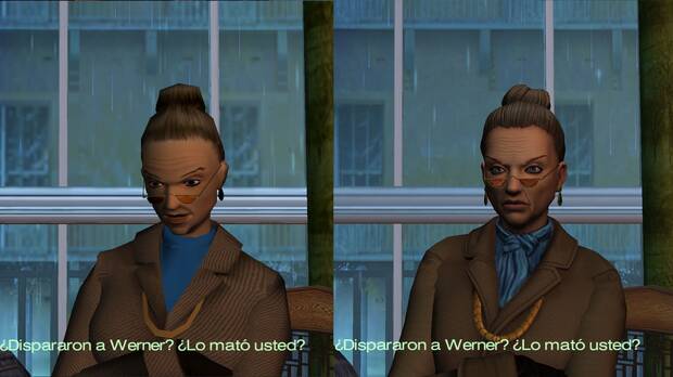 El salto visual de �El �ngel de la oscuridad� es muy irregular. Algunos personajes se han actualizado, como en esta imagen, mientras que otros siguen vi�ndose como en PS2.