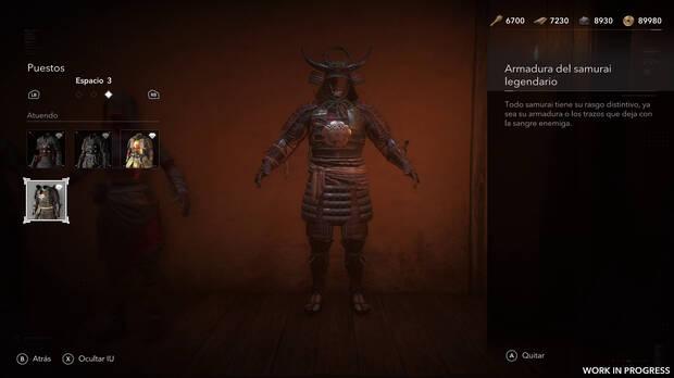 Captura de la guarida de Assassin's Creed Shadows.