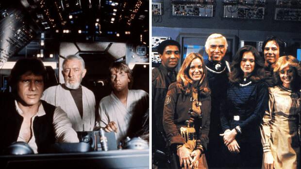 Similitudes y demanda de Star Wars y Battlestar Galactica