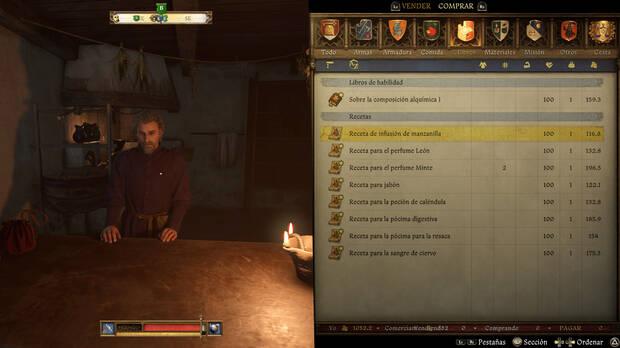 Kingdom Come: Deliverance 2 - Cómo conseguir las recetas de alquimia