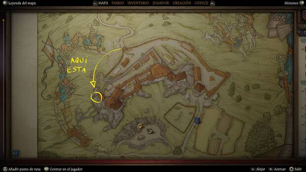 Kingdom Come: Deliverance 2 - Localización en el mapa de Nikvard y el libro del molinero