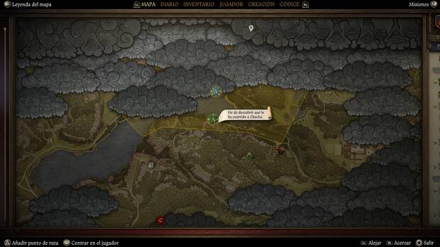 Kingdom Come: Deliverance 2 - Localización en el mapa de la misión secundaria Chucho