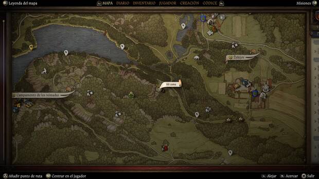 Kingdom Come: Deliverance 2 - Localización en el mapa de la misión secundaria Mala sangre