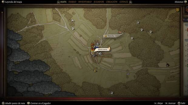 Kingdom Come: Deliverance 2 - Localización en el mapa de la misión secundaria Todo es justo...