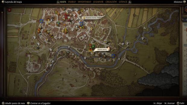 Kingdom Come: Deliverance 2 - Localización en el mapa de la misión secundaria Renovando la casa de baños