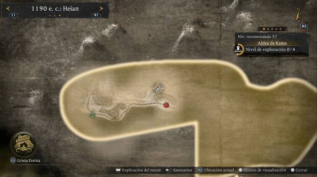 Nioh 3 - Amrita en el desv�o al norte en el primer sendero que debes cruzar para avanzar por la Aldea de Kama