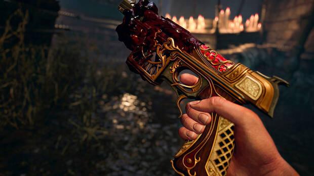 La sangre juega un papel protagonista en todos los aspectos del juego: sirve a la vez como munici�n y vitalidad.
