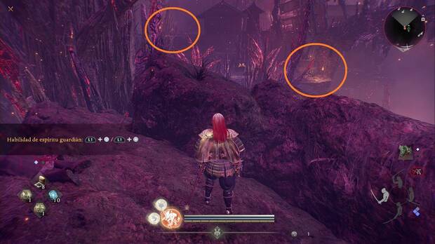 Nioh 3 - Vástago de los dioses, artilleros en la zona justo después del Waira