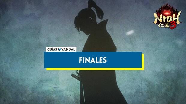 Nioh 3 - Portada del nodo de finales