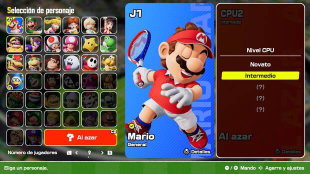 Mario Tennis Fever - C�mo desbloquear todos los niveles de dificultad de la CPU