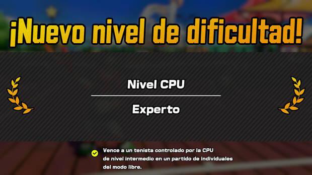 Mario Tennis Fever - Requisitos y condiciones para desbloquear nuevos niveles de dificultad