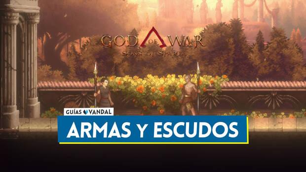 Gu�a de God of War Sons of Sparta - Todas las armas y escudos y c�mo conseguirlos
