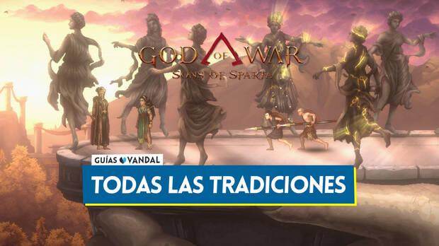God of War Sons of Sparta - Todas las tradiciones y d�nde encontrarlas