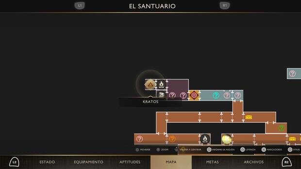 God of War Sons of Sparta - Localizaci�n en el mapa del objeto de valor 09