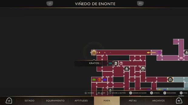 God of War Sons of Sparta - Localizaci�n en el mapa de la tradici�n 04