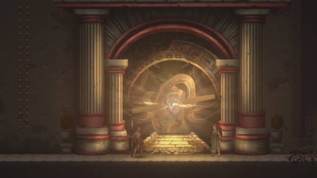 God of War Sons of Sparta - Cruce del Olimpo Templo de Hestia