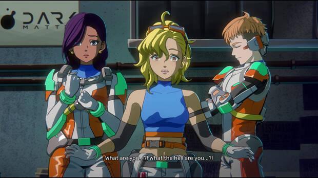 Las secuencias anime son abundantes y están producidas por el estudio de animación japonés Polygon Pictures.