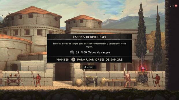 God of War Sons of Sparta - D�nde est� la esfera bermell�n de Esparta