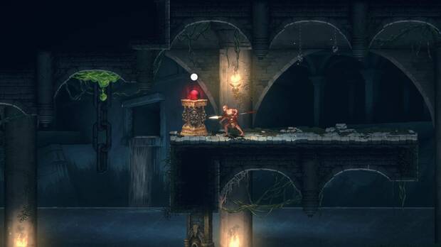 God of War Sons of Sparta - D�nde est� la esfera bermell�n de La gran cisterna