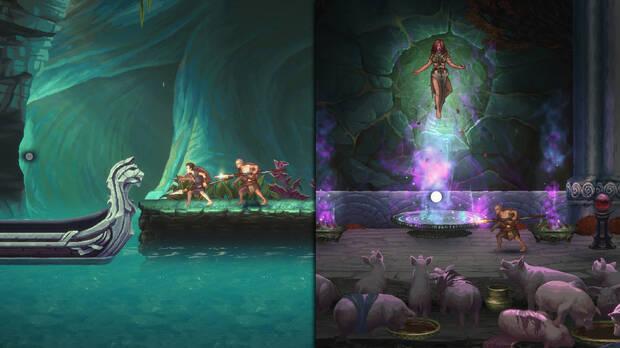 God of War Sons of Sparta - Cómo llegar hasta la tienda de gouris de Circe en la Isla de Eea