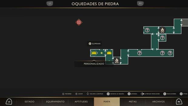 God of War Sons of Sparta - Localizaci�n en el mapa del almac�n de armas 06