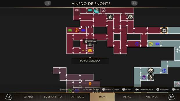 God of War Sons of Sparta - Localizaci�n en el mapa del almac�n de armas 10