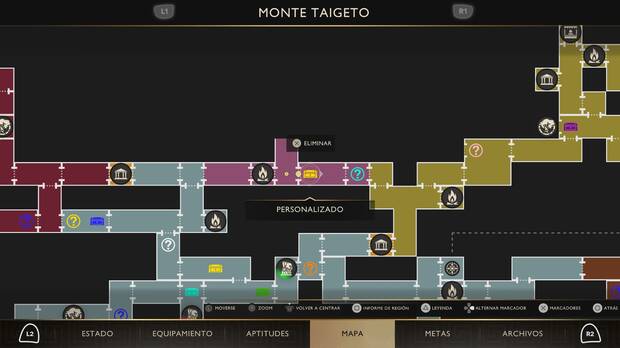 God of War Sons of Sparta - Localizaci�n en el mapa de la caja de hierro 08