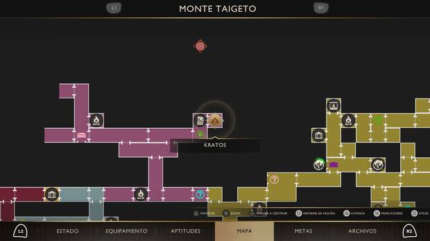 God of War Sons of Sparta - Localizaci�n en el mapa de la caja de hierro 09