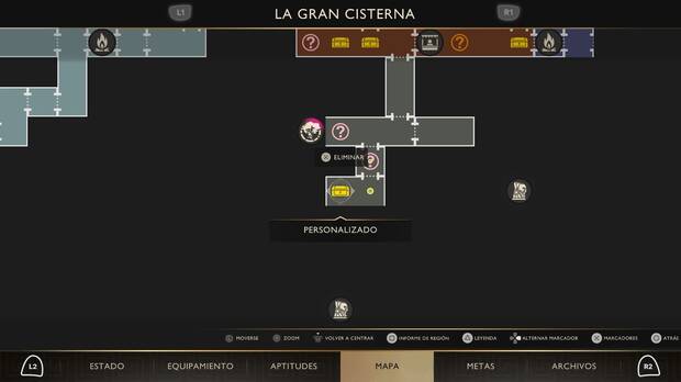 God of War Sons of Sparta - Localizaci�n en el mapa del cofre de suministros 19