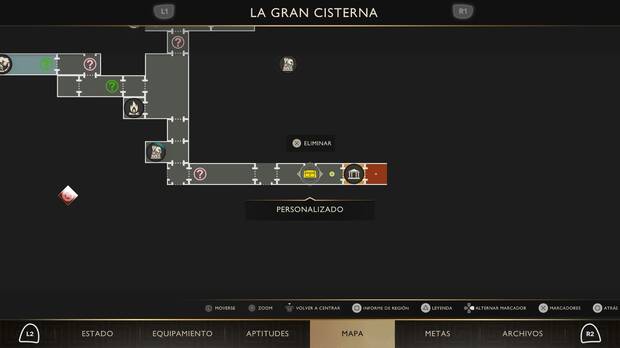 God of War Sons of Sparta - Localizaci�n en el mapa del cofre de suministros 21