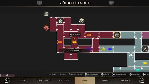 God of War Sons of Sparta - Localizaci�n en el mapa del cofre de suministros 38