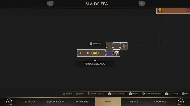 God of War Sons of Sparta - Localizaci�n en el mapa del cofre de suministros 37