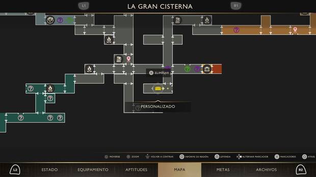God of War Sons of Sparta - Localización en el mapa del cofre de suministros 22