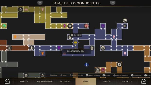 God of War Sons of Sparta - Localización en el mapa del cofre de suministros 42