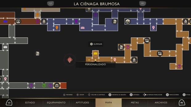 God of War Sons of Sparta - Localizaci�n en el mapa de la caja de hierro 12