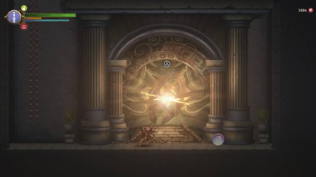 God of War Sons of Sparta - Cruce del Olimpo Templo de Artemisa