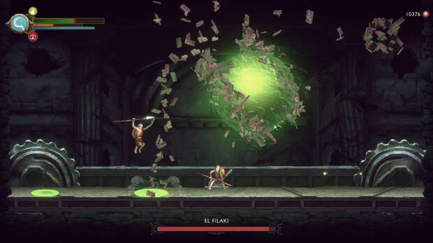 God of War Sons of Sparta - C�mo derrotar al jefe El filaki