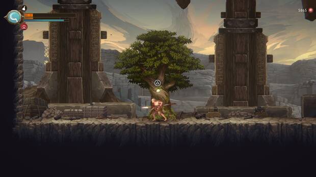 God of War Sons of Sparta - Ubicación del olivo sagrado 09