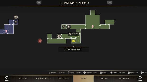 God of War Sons of Sparta - Localizaci�n en el mapa del almac�n de armas 13