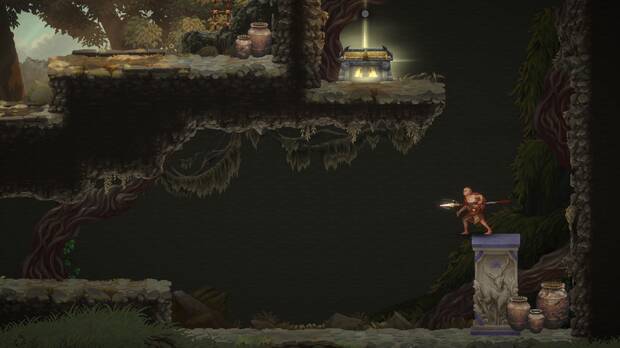 God of War Sons of Sparta - Ubicaci�n del almac�n de armas 03